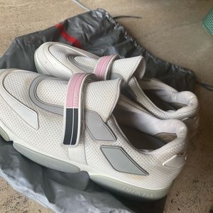 PRADA sneakers worn!